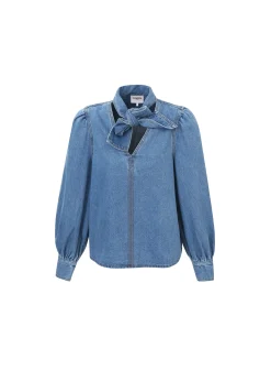 ABELONE Blue Blouse