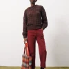 ABERTE Red Jeans