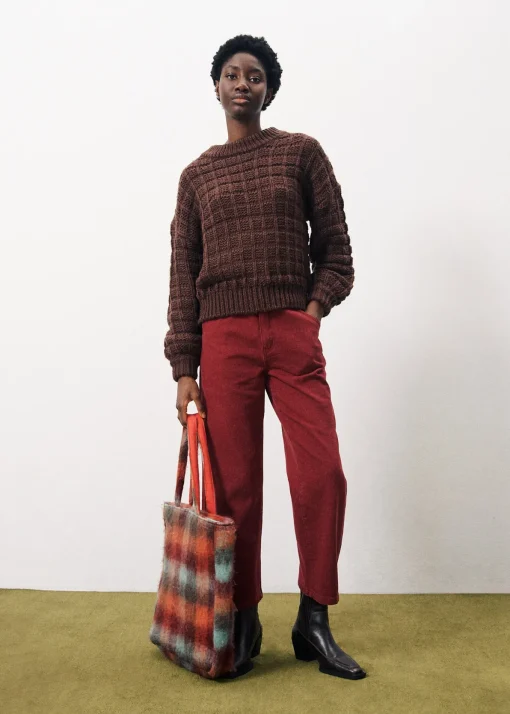 ABERTE Red Jeans