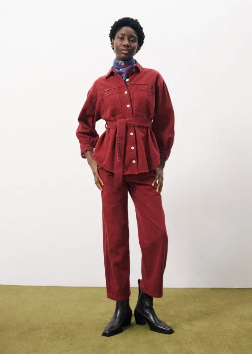 ABERTE Red Jeans