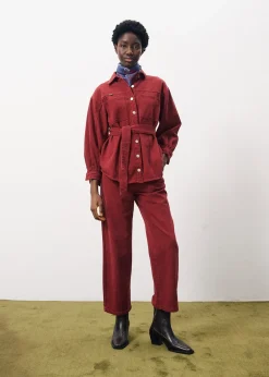 ABERTE Red Jeans