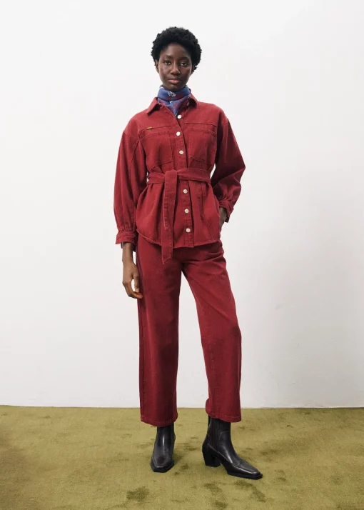 ABERTE Red Jeans