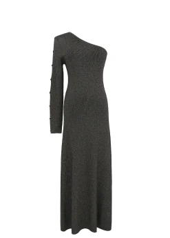 ADNISE Black Dress