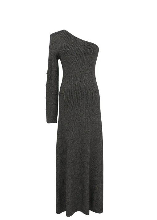 ADNISE Black Dress