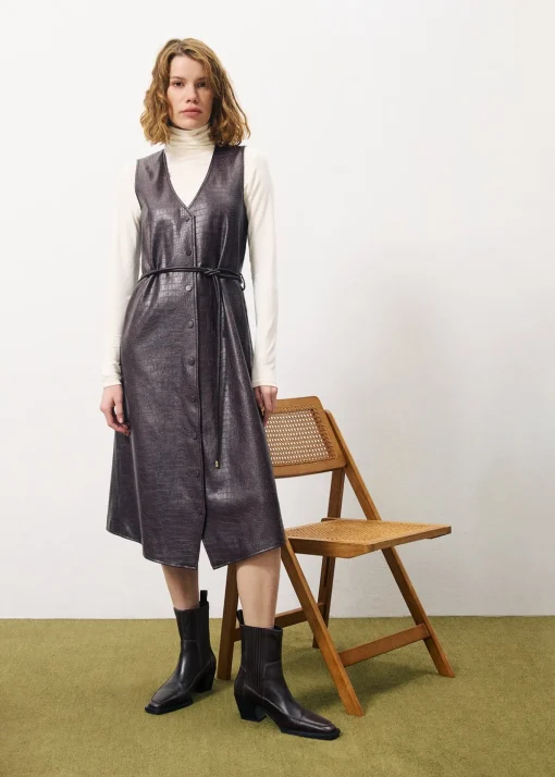 ADONIA Brown Dress