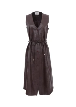 ADONIA Brown Dress