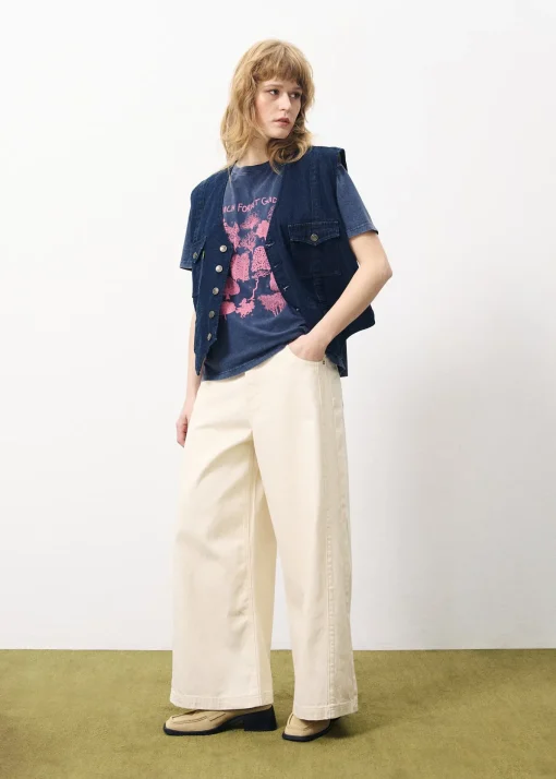 AGATHA Beige Jeans