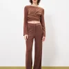 AIMELINE Red Pants