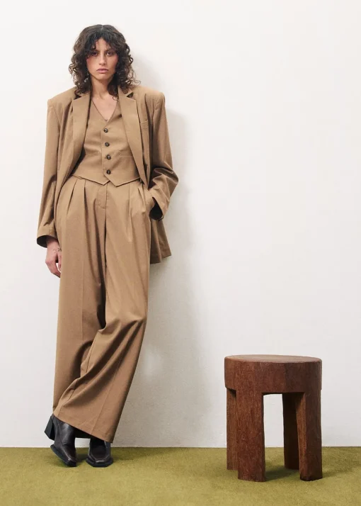ALIX Brown Waistcoat