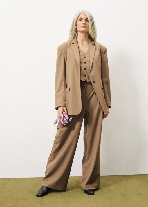 ALIX Brown Waistcoat