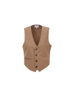 ALIX Brown Waistcoat