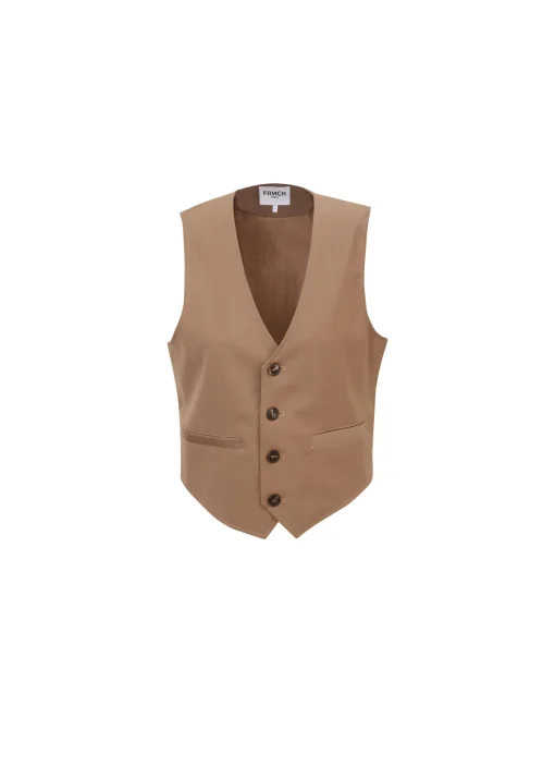 ALIX Brown Waistcoat