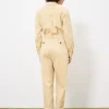 ALYA Beige Jumpsuit