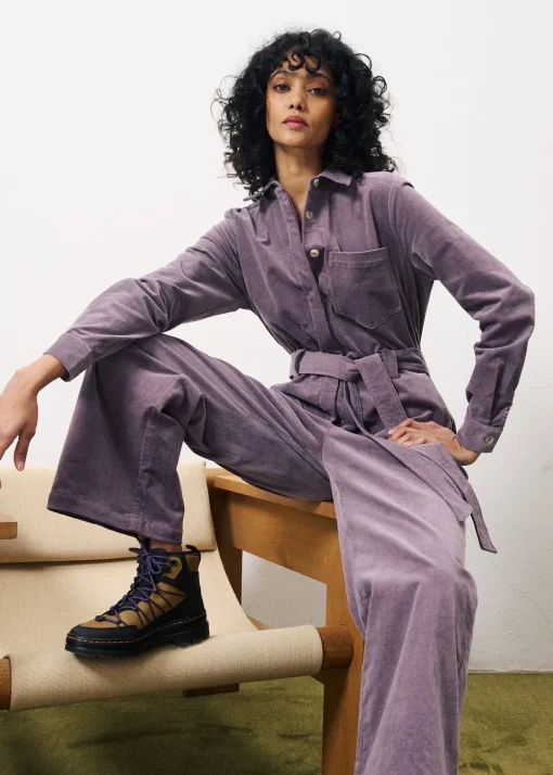 ALYA Purple Jumpsuit