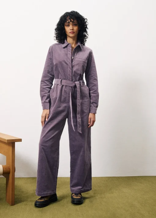 ALYA Purple Jumpsuit