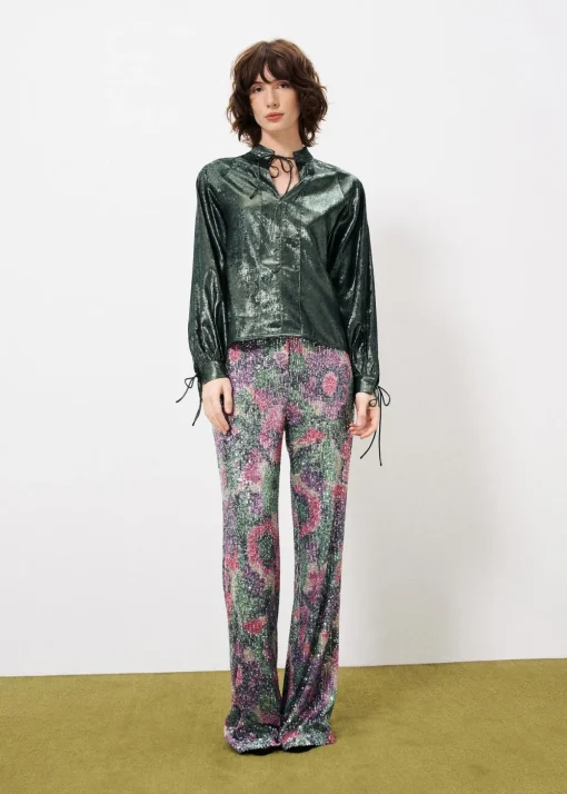 ANDRIJA Green Blouse