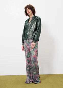 ANDRIJA Green Blouse