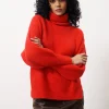 ARIETTE Red Sweater