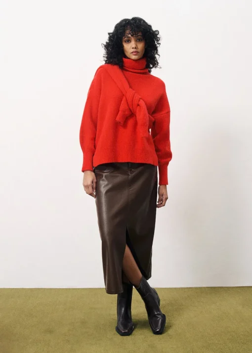 ARIETTE Red Sweater