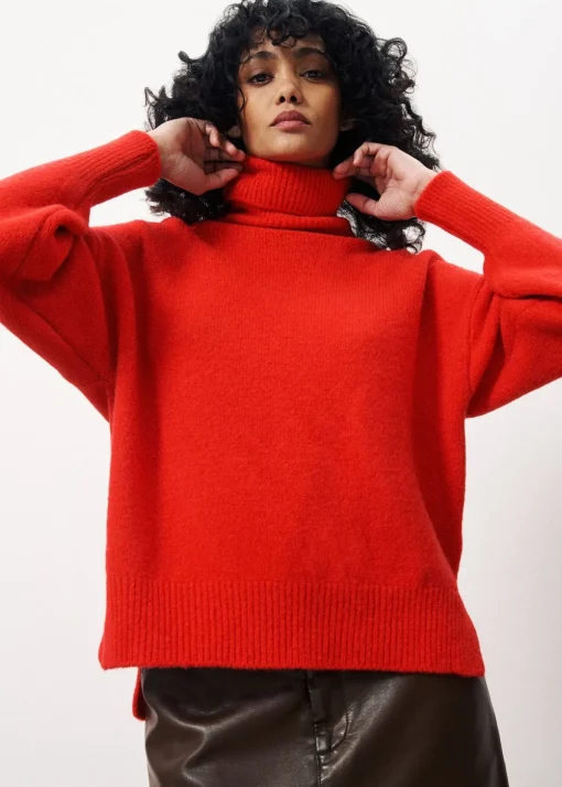 ARIETTE Red Sweater