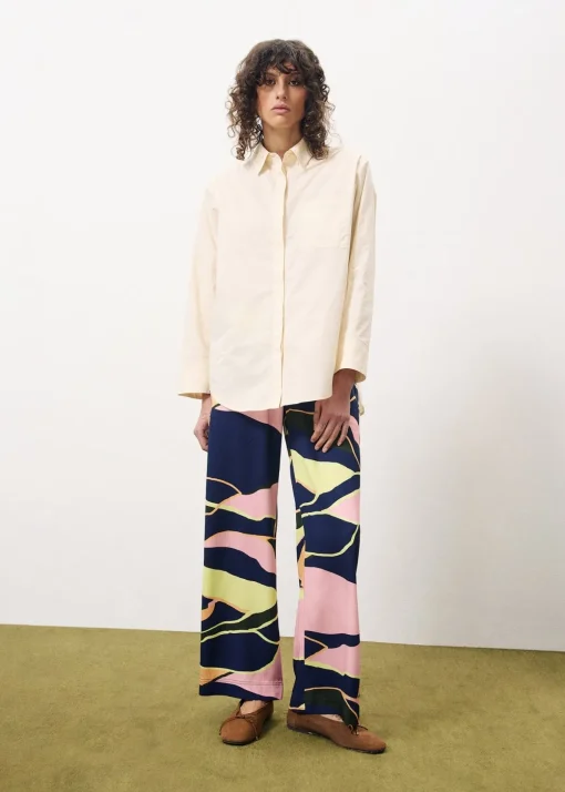 CALANTHA Beige Shirt
