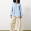 CALANTHA Blue Shirt