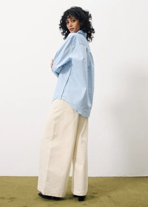 CALANTHA Blue Shirt
