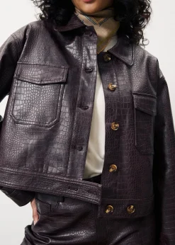 CALIXA Brown Jacket