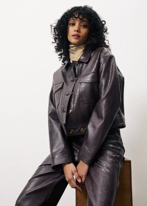 CALIXA Brown Jacket