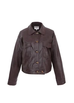 CALIXA Brown Jacket