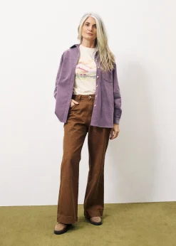 CARLA Purple Shirt