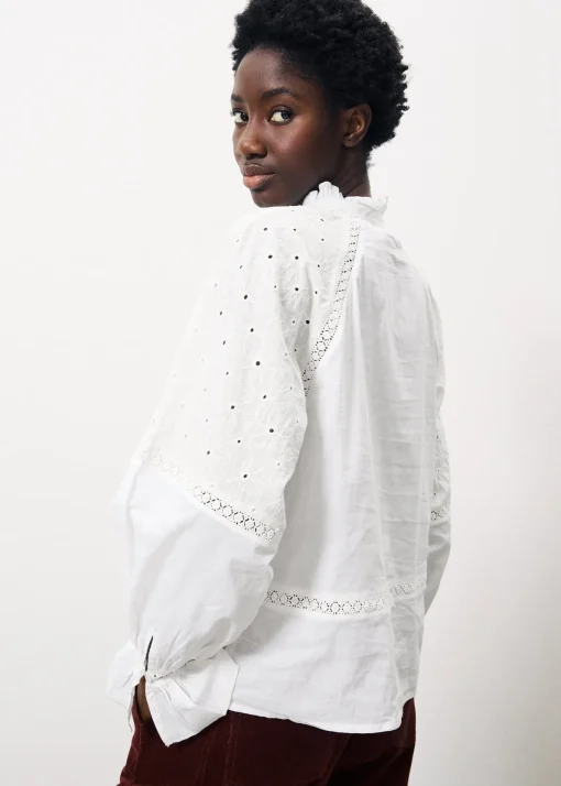 CHADIA Beige Blouse