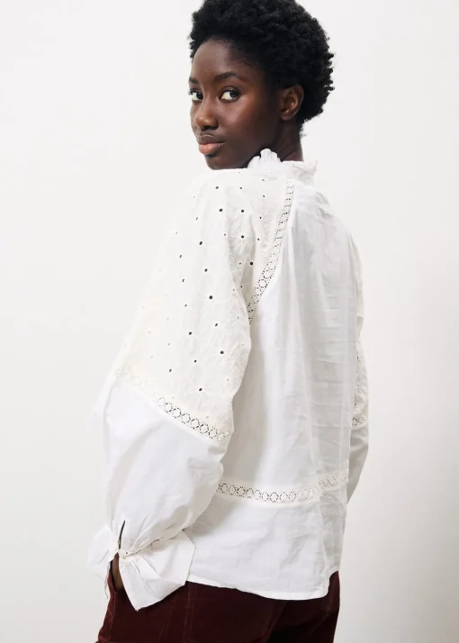 CHADIA Beige Blouse
