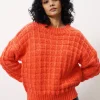 CHJARA Orange Sweater