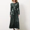 CLARINA Green Dress