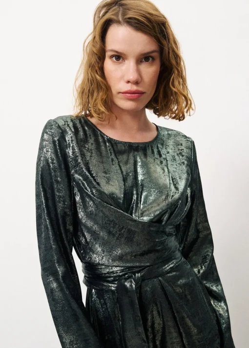 CLARINA Green Dress