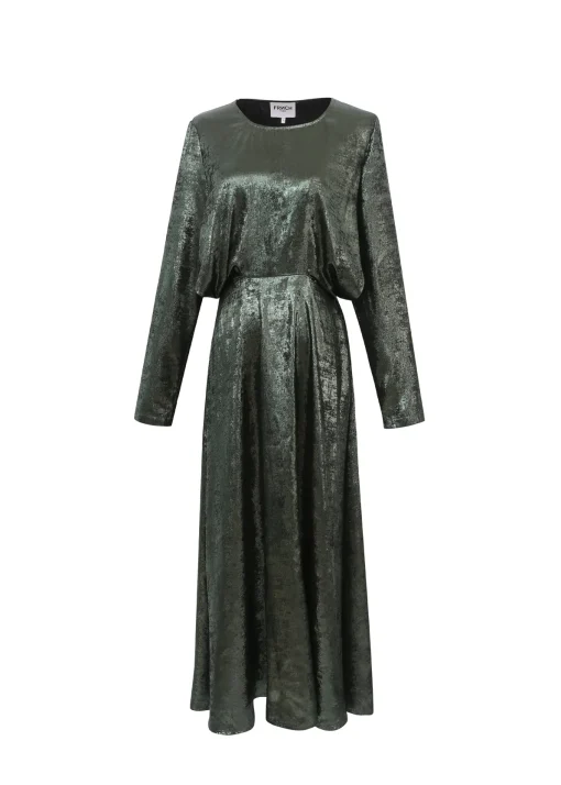 CLARINA Green Dress