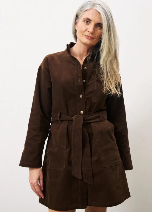 CLOELIA Brown Dress
