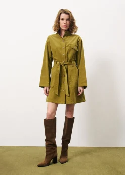 CLOELIA Green Dress