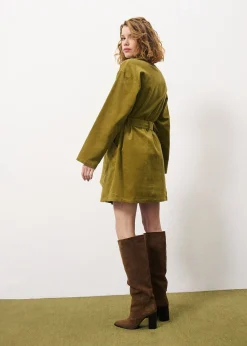 CLOELIA Green Dress