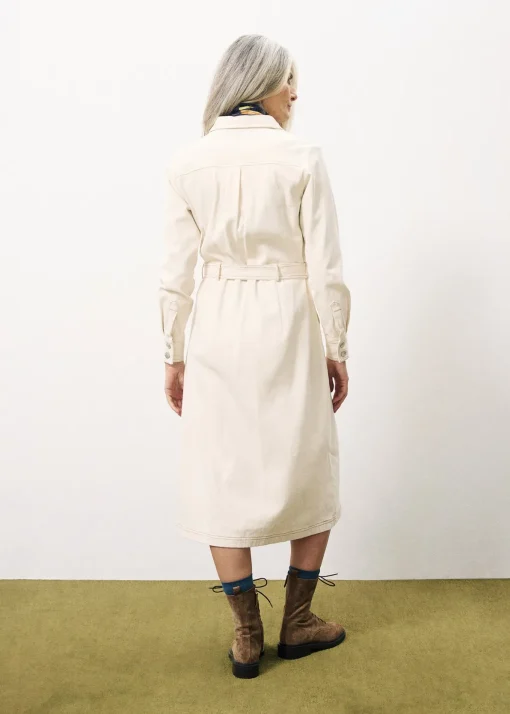 CLOTILDA Beige Dress