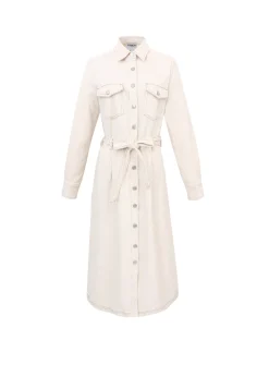 CLOTILDA Beige Dress