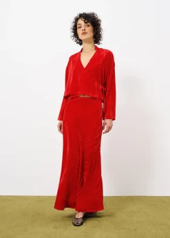 COLOMBA Red Skirt