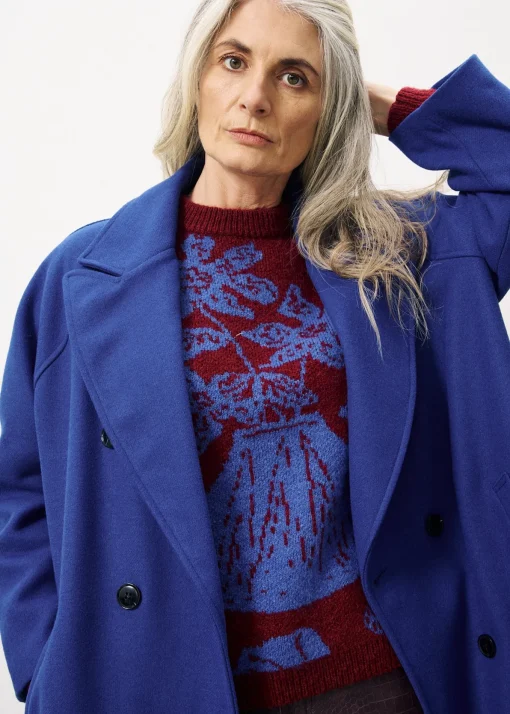 DELPHINA Blue Coat