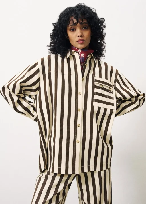 EDITA Brown Shirt