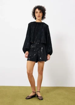 EDMEE Black Blouse
