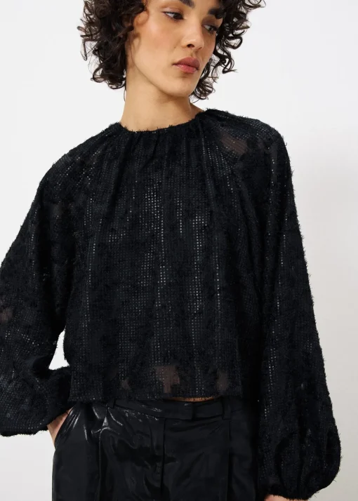 EDMEE Black Blouse