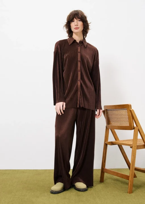 EDMONDINE Brown Shirt