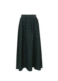 EMANUELLE Green Skirt