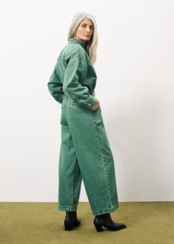 EVAELLE Green Jumpsuit